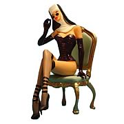 Pin-Up Sister Rita Statue